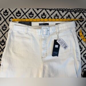 FDJ Suzanne Cream Straight Leg Jeans